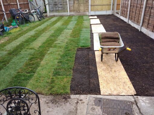 Turfing – Whole Garden