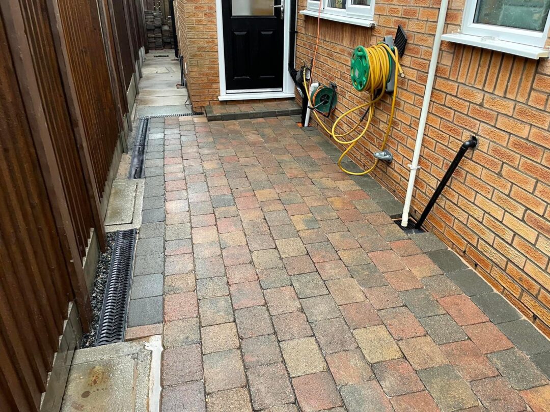 Recycled Paving for a new Garden Path 