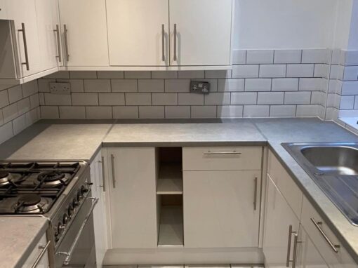 Quick and Cost Effective Refurb on an Old Kitchen 