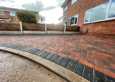 Driveway Extension with Fence Repairs