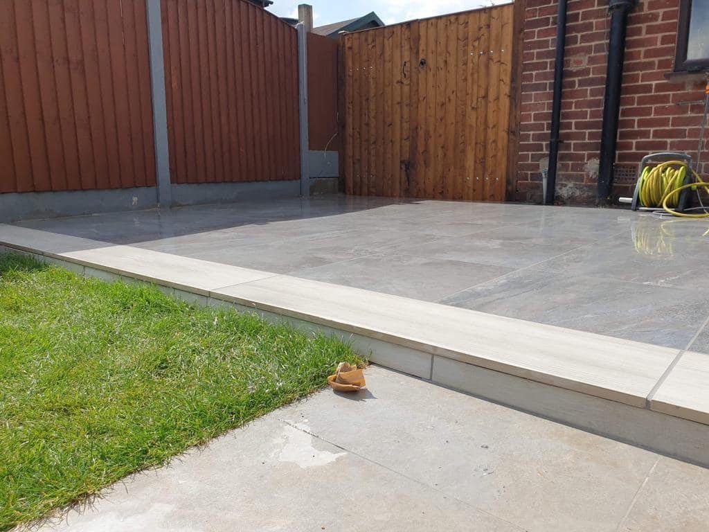 Stunning Raised Patio